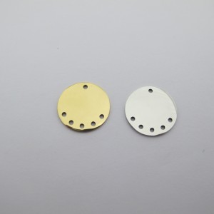 10 pcs Intercalaire 6 trous 18mm acier inoxydable