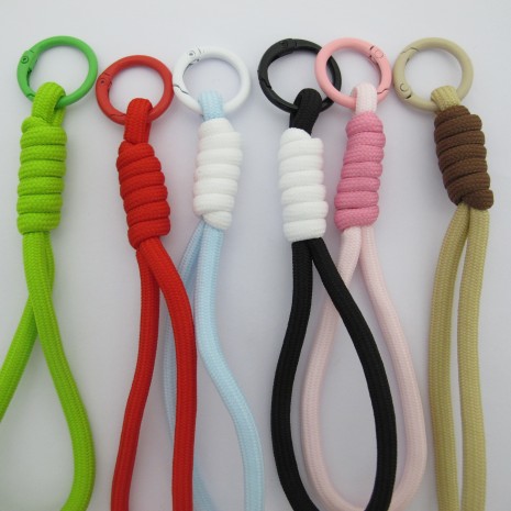 6 pcs Porte-clés cordons