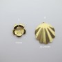 2 pcs Pendentif acier inoxydable