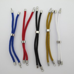 stainless steel cord bracelet