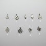 20 stainless steel charms