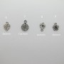 20 stainless steel charms