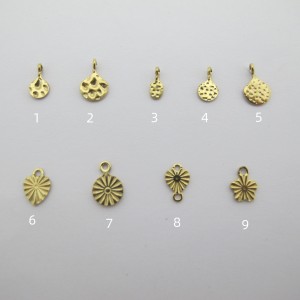 20 stainless steel charms