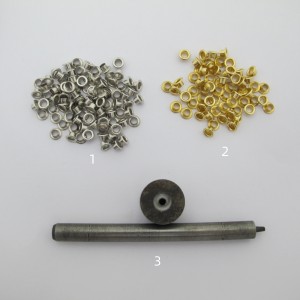 oeillets 6mm pour Bijoux bandana