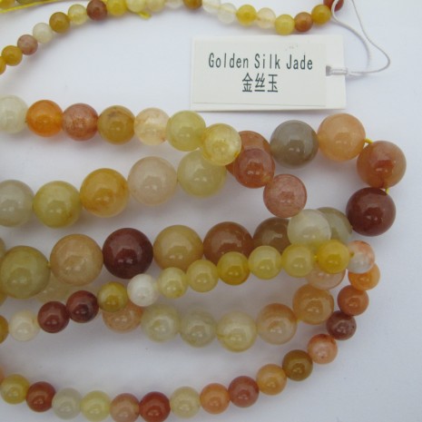 golden silk jade ronde 40cm