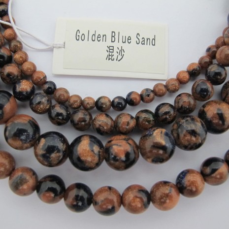 Golden Blue Sand, round, 40 cm