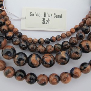 Golden Blue Sand, round, 40 cm