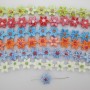 20 16mm ceramic flower beads