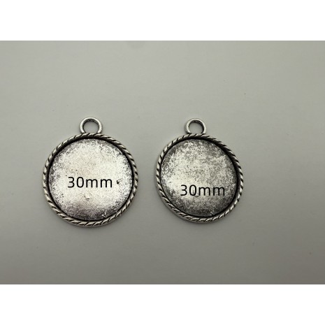 Pendentif acier inoxydable 10 pcs 8x4mm