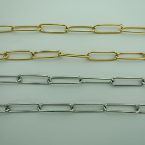 10m Stainless steel rectangular paper clip chain 21X6X1.2mm