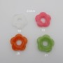 50 Pcs Perles Fleurs 26mm Acryliques