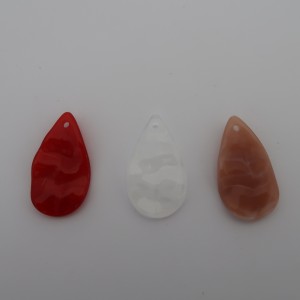 20 pcs goutte 30x17mm acryliques