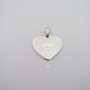 10 pendentif en Acier inox