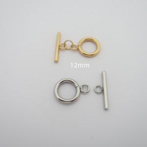 10 pcs 12mm Stainless Steel T-Clips
