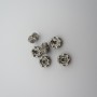 20 Rondelle strass 7mm en acier inox