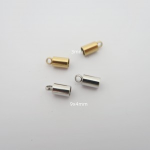 10 Adhesive End Caps for 3 mm Stainless Steel Cord