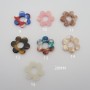 10 pcs fleurs acétate 20mm
