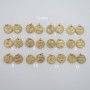 4 Stainless Steel Birth Medals