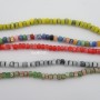 6x4 mm Millefior glass beads - 38 cm strand