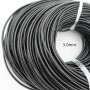 90mts Cordon de cuir rond 3.0mm