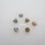 20 pcs Coupelle 7x5mm en acier inox
