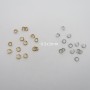 Anneaux ouverts 0.5x3mm acier inoxydable-100pcs