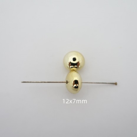 50  rondelles 12x7 mm acryliques