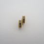 2 Stainless Steel Rhinestone Washers