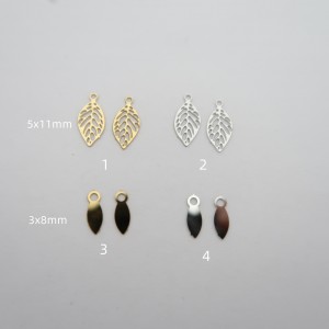 100 pcs Estampe laser cut en Acier Inoxydable