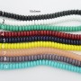 Perles rondelles en verre - Fil de 38cm