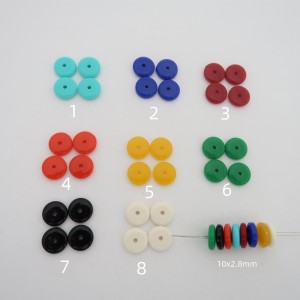 250 acrylic washers