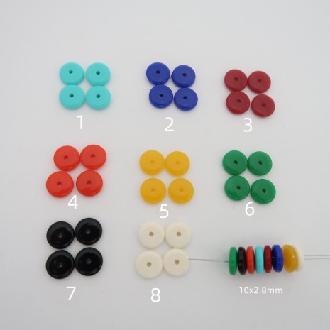 250 rondelles  acryliques