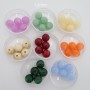 100 12mm Acrylic Beads