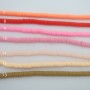 Rondelles en pâte polymère 6MM- Fil De 39 Centimetres