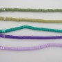 Rondelles en pâte polymère 6MM- Fil De 39 Centimetres