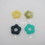 50 pcs Perles fleurs 20mm acryliques
