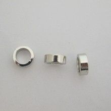 25 Metal Beads Large Hole