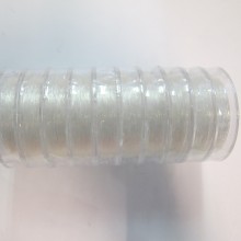 10 Bobines Fil de nylon élastique 0.80mm transparent x12m