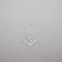 50 Estampe laser cut chandelier 35x23mm