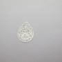 50 Estampe goutte laser cut 30x19mm