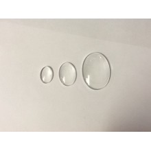 Oval transparent cabochons
