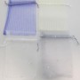 100 pochettes organza 130x90mm