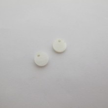 24 Round Mother of Pearl 8mm