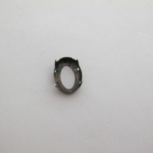 50 Claw crimp for cabochon 13x18mm