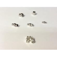 Magnet ball clasps for cords