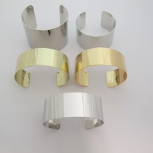 Bracelet jonc plat 25mm/35mm/50mm