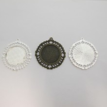 10 Cabochon holder 30mm