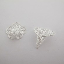 20 Flower Stamp 28x24mm