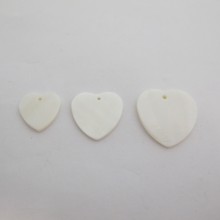 Mother of pearl heart 20mm 25mm 30mm
