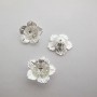 20 Intercalaires Fleurs 17x5mm